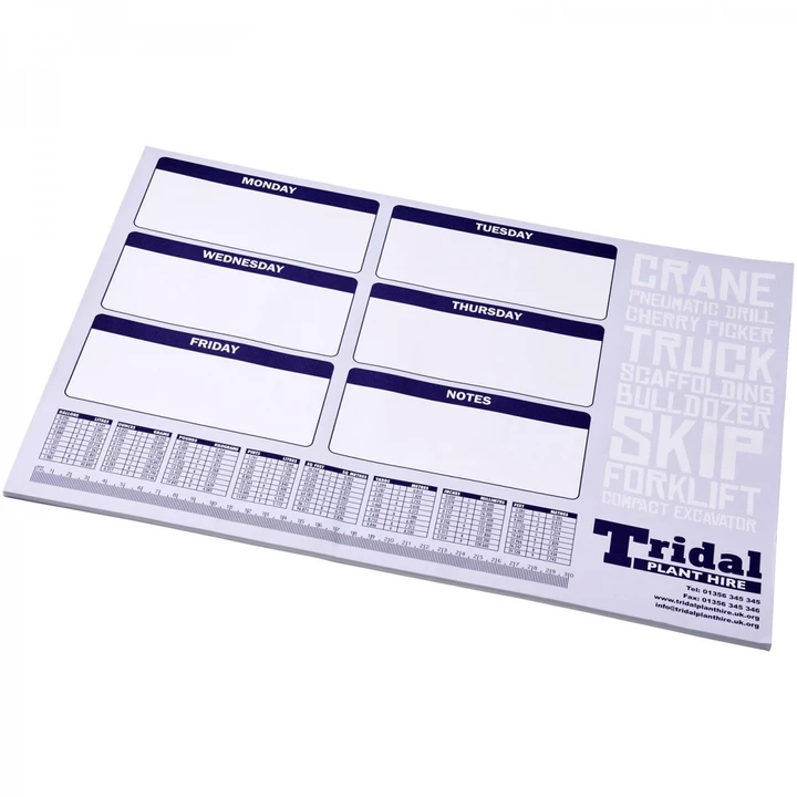 Desk-Mate® A2 notepad - 25 pages