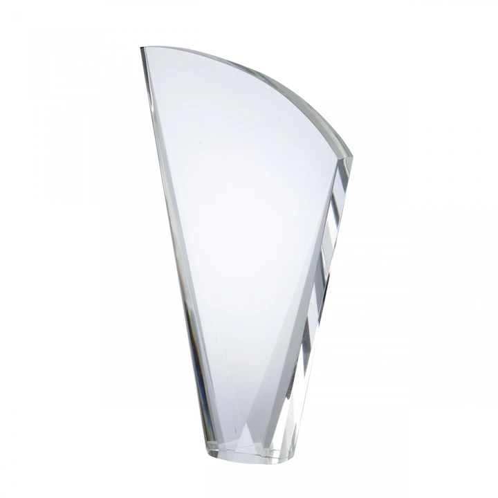 Medium Optical Crystal Harp Shape Modern Award