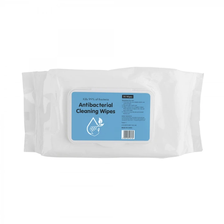 Anti Bacterial Wipes 30 Pack