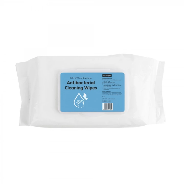 Anti Bacterial Wipes 80 Pack