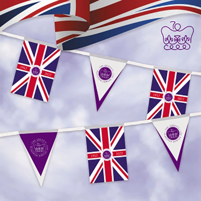 Printed Outdoor Jubilee Paper Bunting