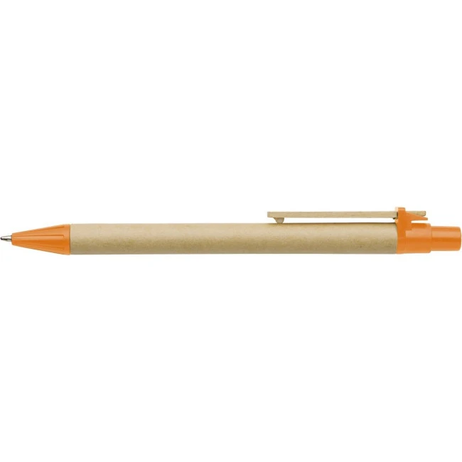 Ballpen with cardboard barrel