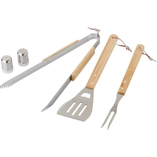 Barbecue Set With Apron 6pc