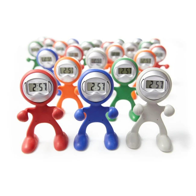 Sport-man clock with alarm