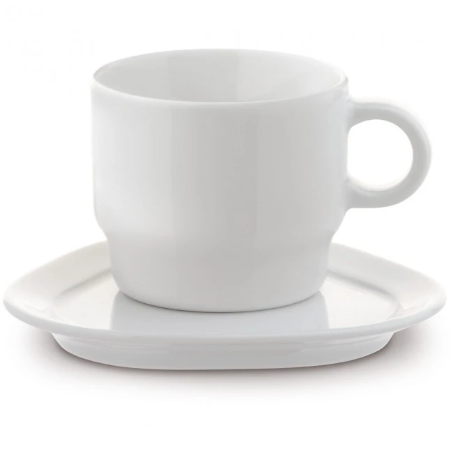 Satellite, cup & saucer triangle 180ml