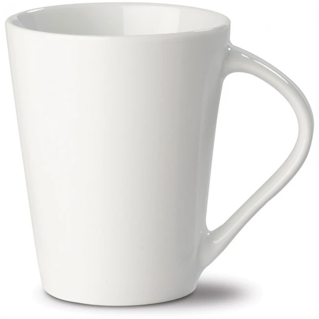 White 'Nice' mug, EU production 250ml