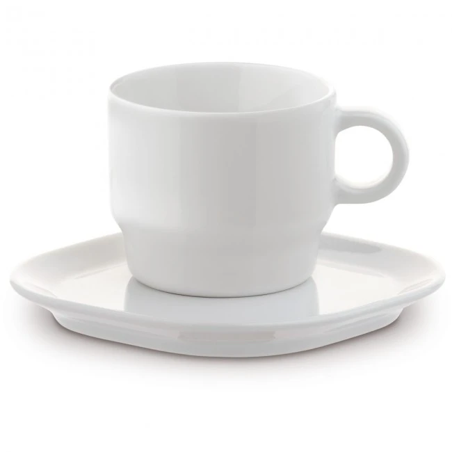 Satellite, small cup & saucer, square 180ml