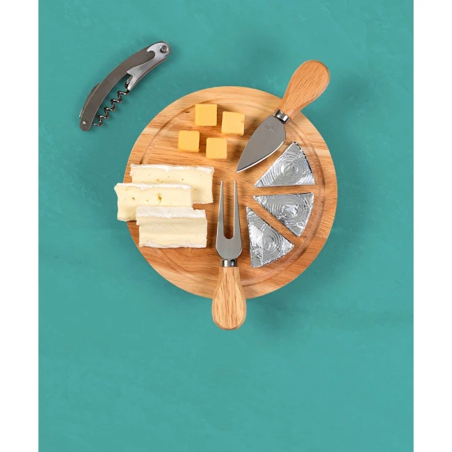 Wooden Cheese set