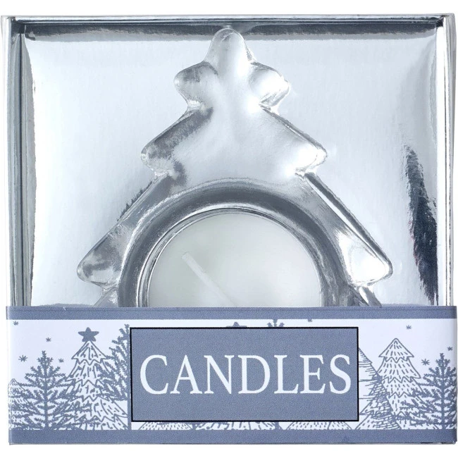 Christmas tree candle holder