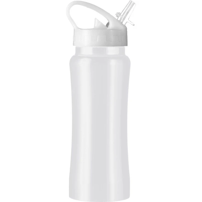 Stainless steel single walled drinking bottle 600ml