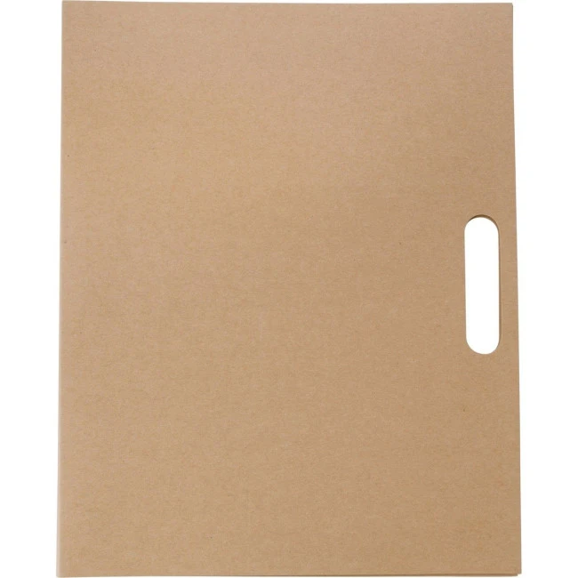 Folder with card cover