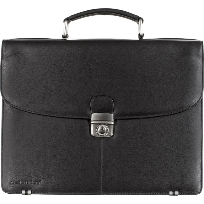 Charles Dickens leather briefcase