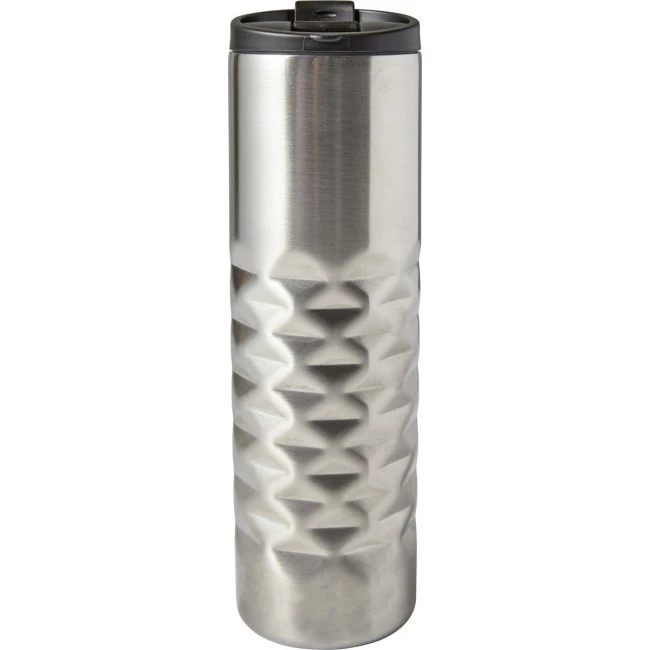 Stainless steel double walled thermos mug 460ml