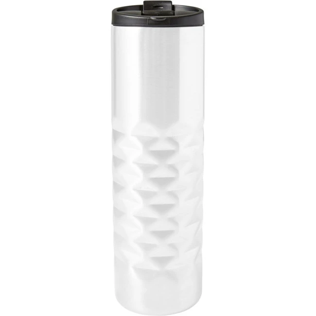 Stainless steel double walled thermos mug 460ml