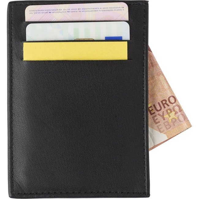 Leather RFID credit card wallet