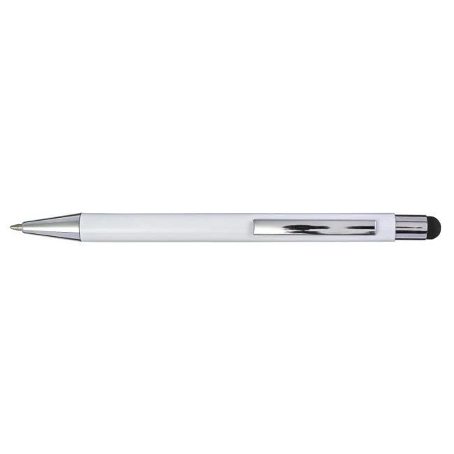 Aluminium and plastic ballpen