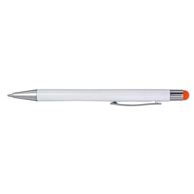 Aluminium and plastic ballpen