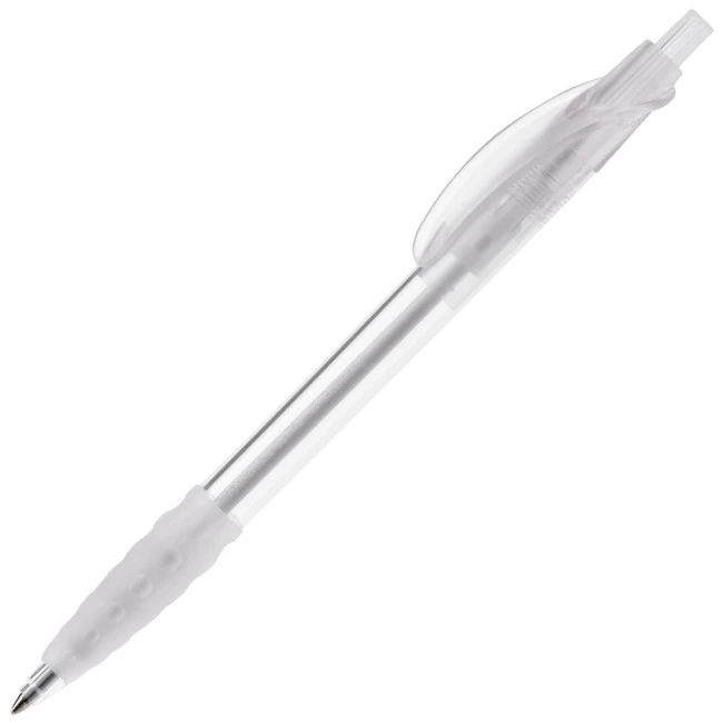 Cosmo ball pen transparent rubber grip