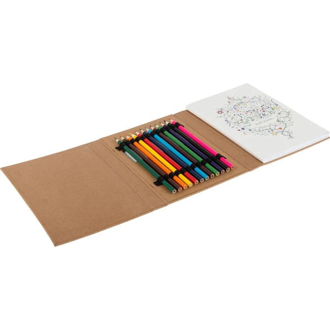 Colouring folder for adults