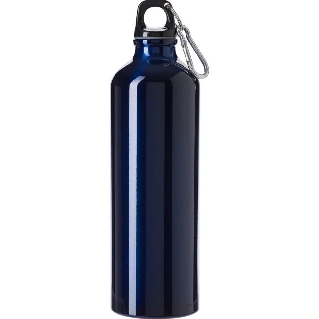 Aluminium single walled bottle 750ml