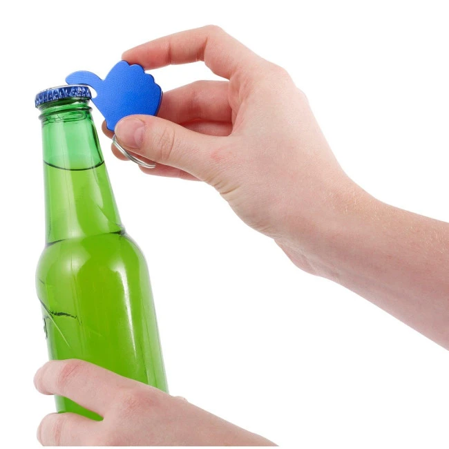 Key holder with bottle opener