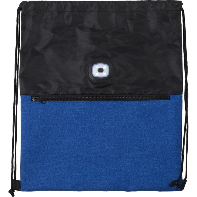 Drawstring Backpack with COB light