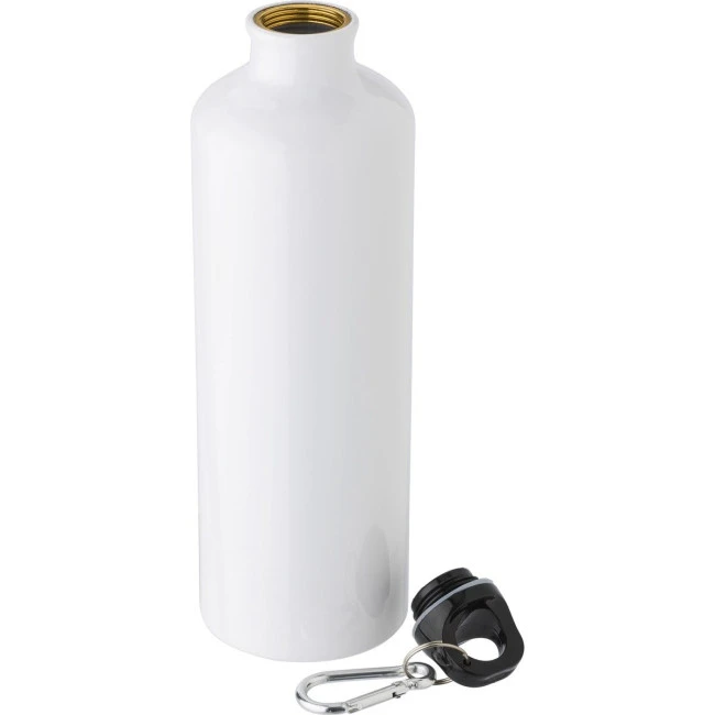 Aluminium single walled water bottle 750ml