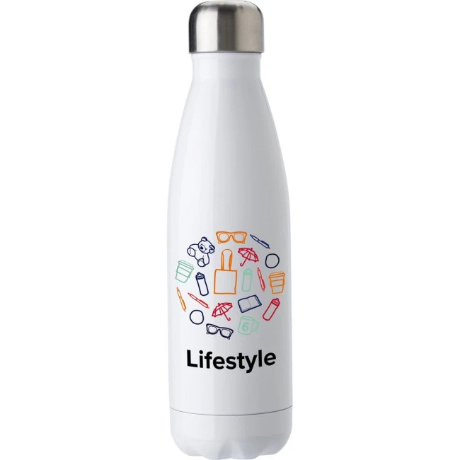 Stainless steel double walled bottle 500ml