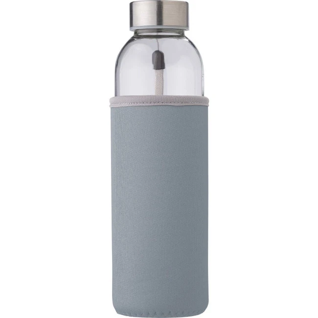 Glass bottle with sleeve 500ml