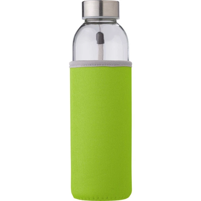 Glass bottle with sleeve 500ml