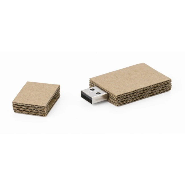 Cardboard USB drive