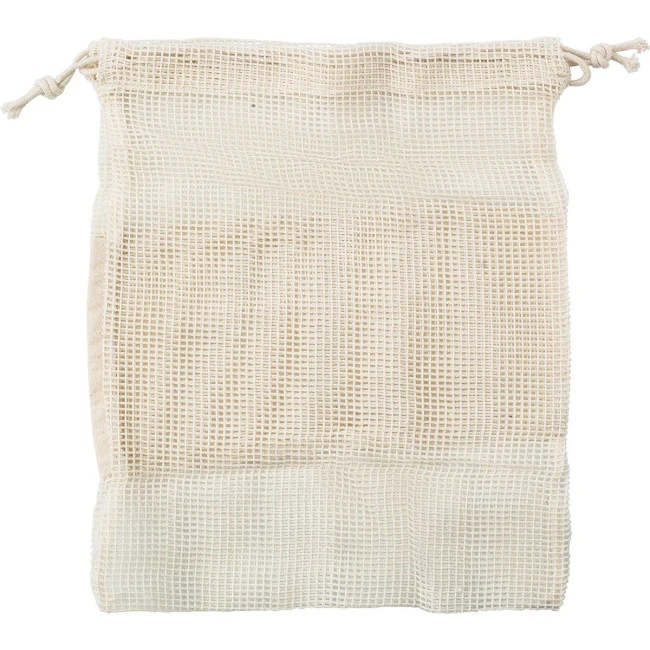 Natural cotton mesh bags