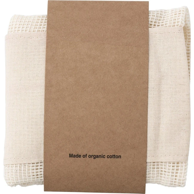 Natural cotton mesh bags