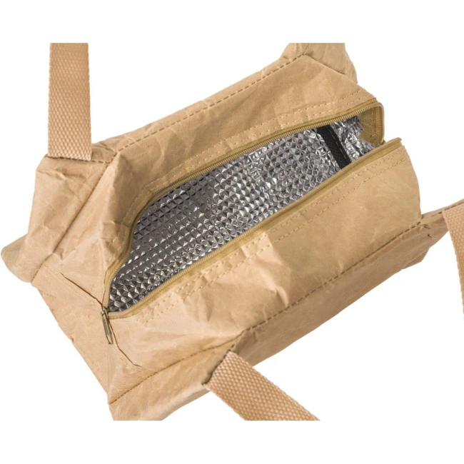 Kraft paper cooler bag