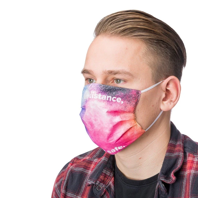 Polyester and polyamide face mask