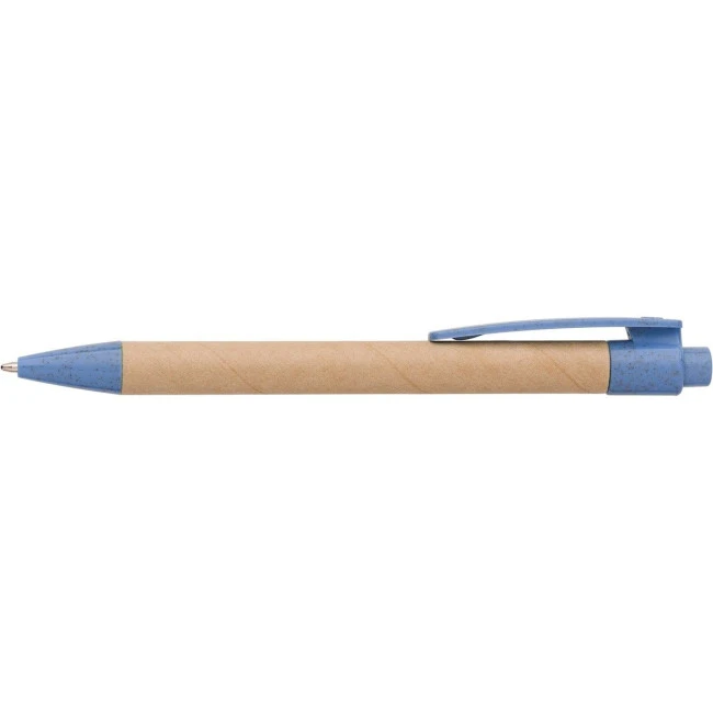 Cardboard & wheat straw ballpen