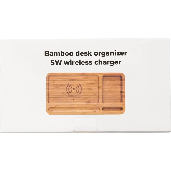 Bamboo desk organiser