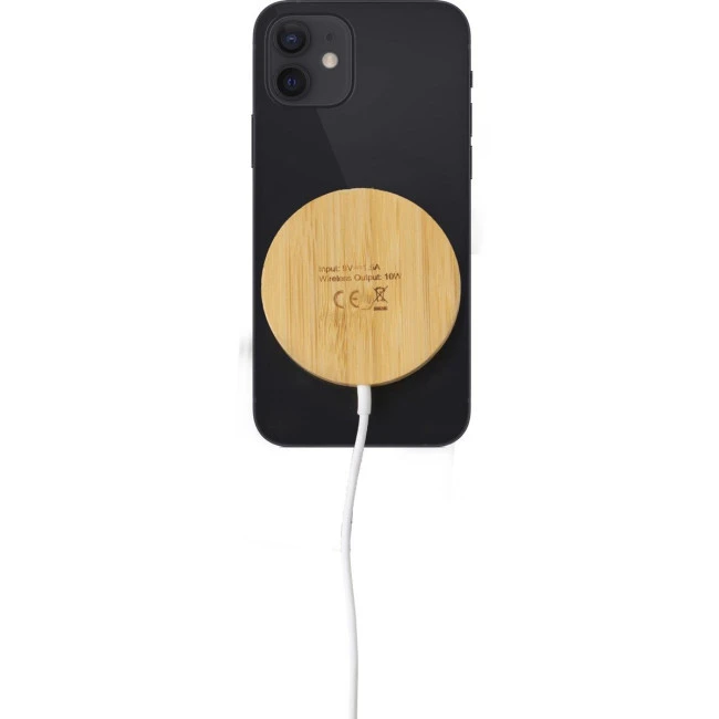 Bamboo wireless charger