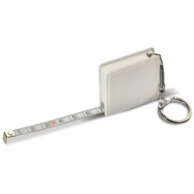 Tape measure with key ring