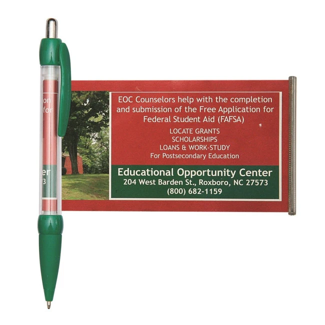 Banner message pen