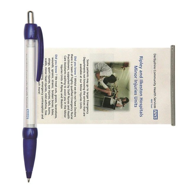 Banner message pen