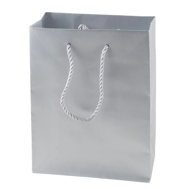 Matt paper bag 160 x 190 x 80 mm