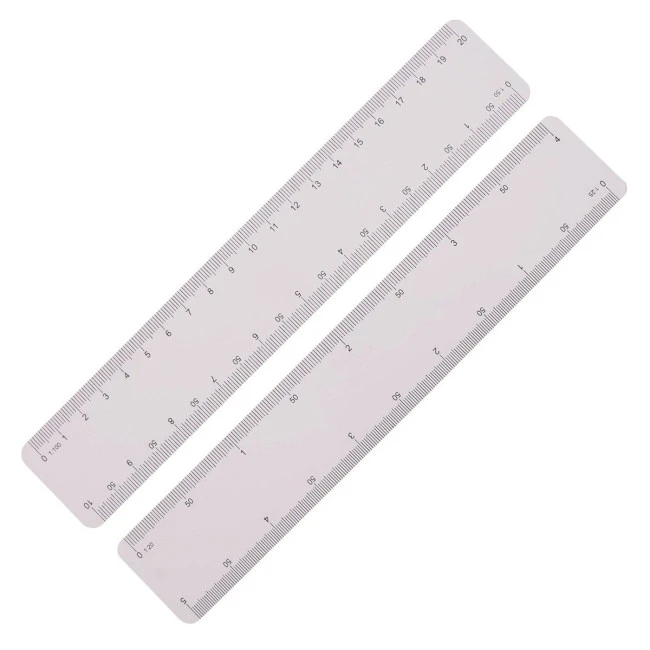 Ultra thin scale ruler 20cm