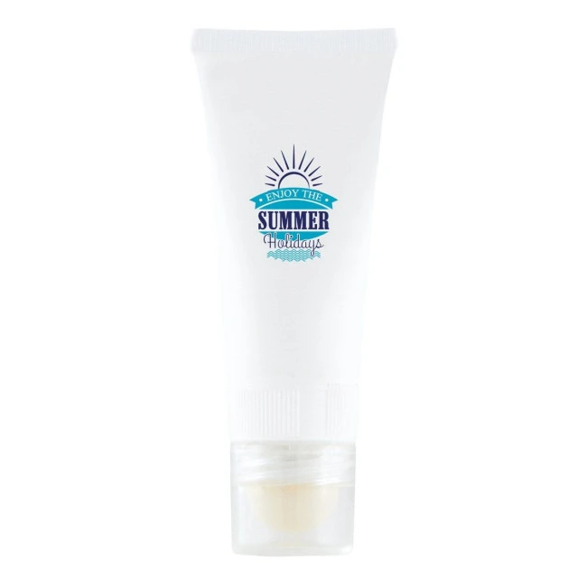 Double tube sun creme and lip balm