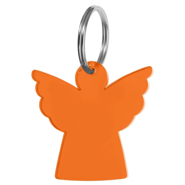 Angel Plastic Keyring 