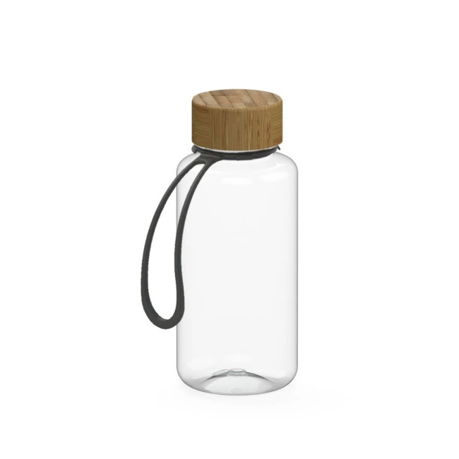 Drink bottle "Natural" clear-transparent incl. strap, 0.7 l