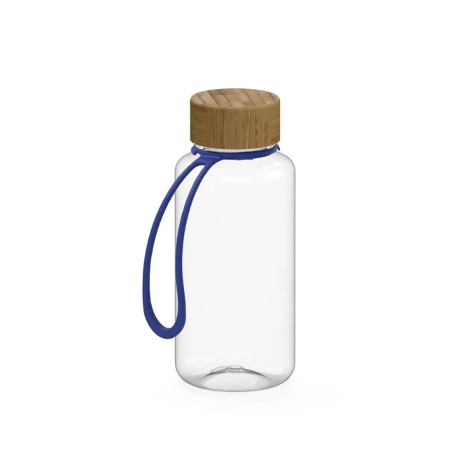 Drink bottle "Natural" clear-transparent incl. strap, 0.7 l