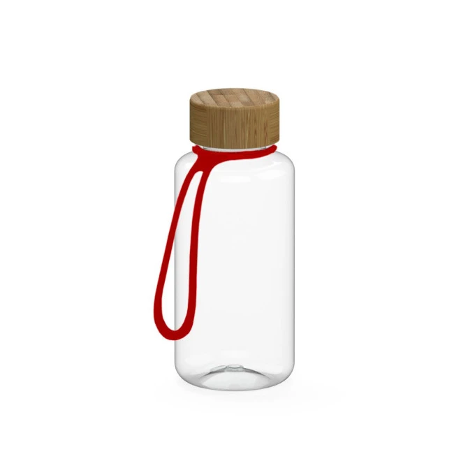 Drink bottle "Natural" clear-transparent incl. strap, 0.7 l