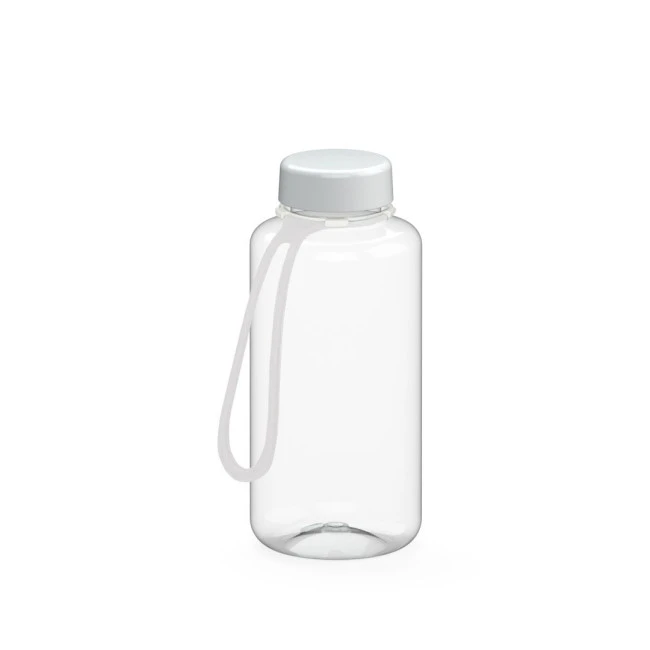 Drink bottle "Refresh" clear-transparent incl. strap, 0.7 l