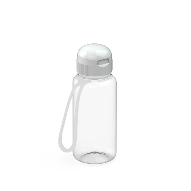 Drink bottle "Sports" clear-transparent incl. strap 0.4 l